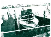A boat fire at the docks of the 300 block of 96th Street