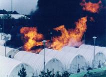 The MUA fire which had responses from many departments in the area.