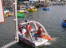 The Marine unit is used in the back bays and channels