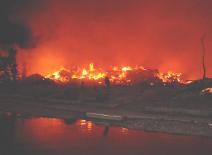 Yet another view of the Windward Harbor fire in 2003