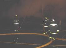 The scene called for mutual aid responses from numerous departments in the area